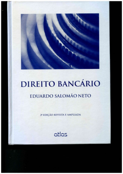 Capa de Direito Bancário - Eduardo Salomão Neto