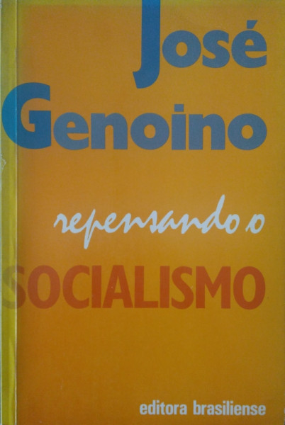 Capa de Repensando o Socialismo - José Genoino