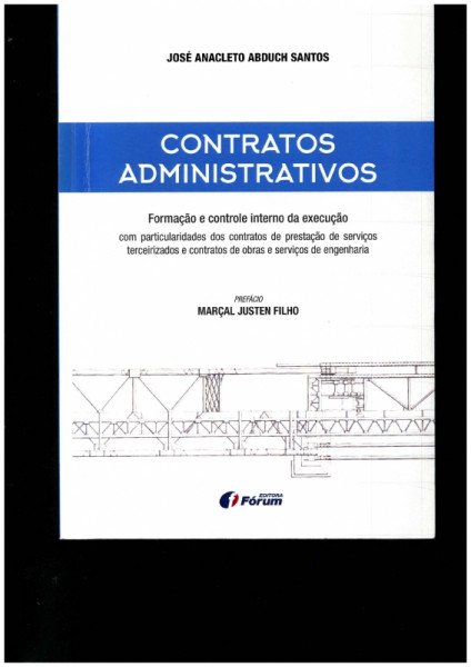 Capa de Contratos Administrativo - José Anacleto A. Santos