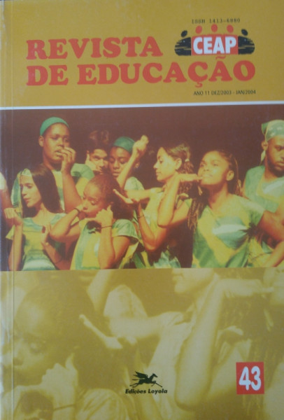 Capa de Revista de Educação - CEAP 43 - Centro de Estudos e Assessoria Pedagógica