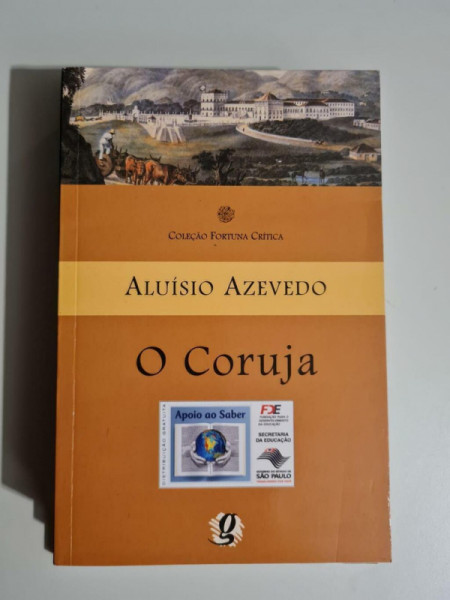 Capa de O coruja - Aluísio Azevedo