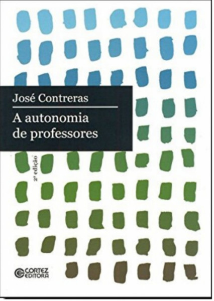 Capa de A Autonomia de professores - José CONTRERAS