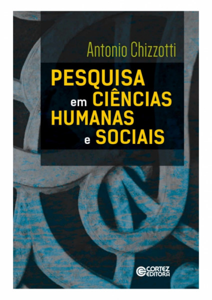 Capa de Pesquisa em ciências humanas e sociais - Antonio Chizzotti