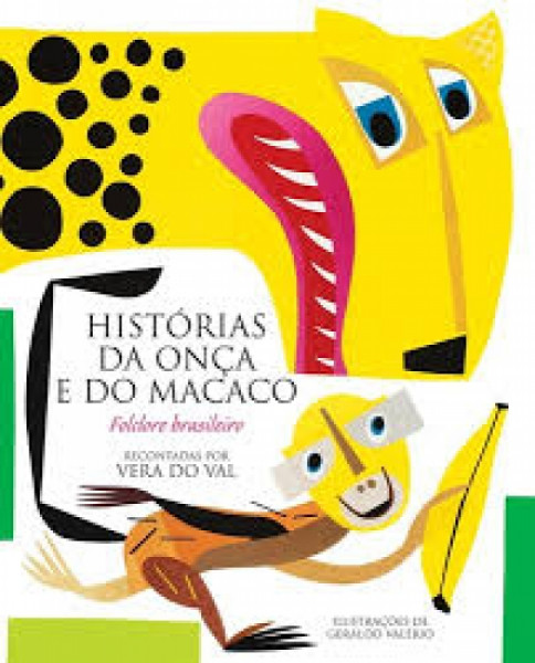 Capa de HISTÓIAS DA ONÇA E DO MACACO - VERA DO VAL