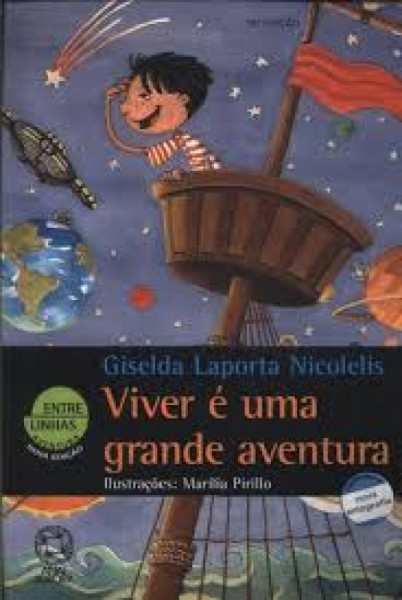Capa de Viver é uma grande aventura - Giselda Laporta Nicolelis