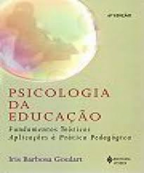 Capa de Psicologia da educação - Iris Barbosa Goulart