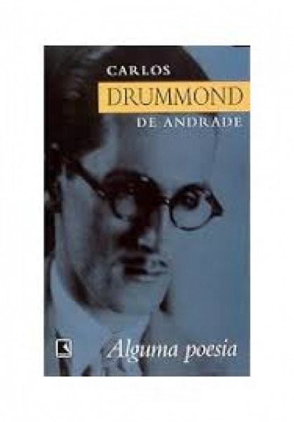 Capa de Alguma poesia - Carlos Drummond de Andrade