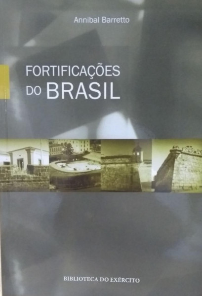 Capa de Fortificações do Brasil - Annibal Barreto