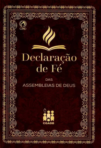 Capa de Declaração de fé das assembleias de Deus - Esequias Soares