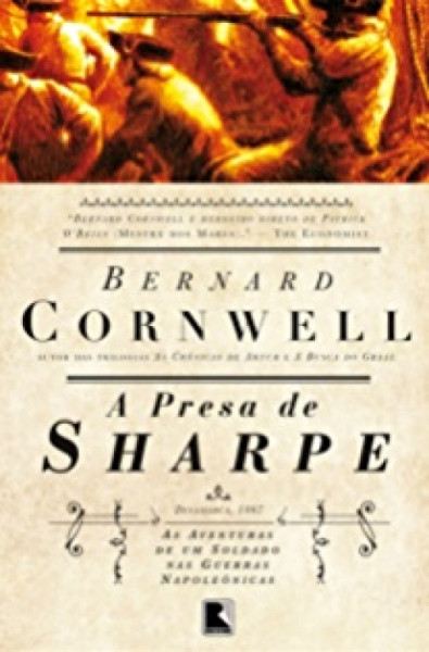 Capa de A presa de Sharpe - Bernard Cornwell