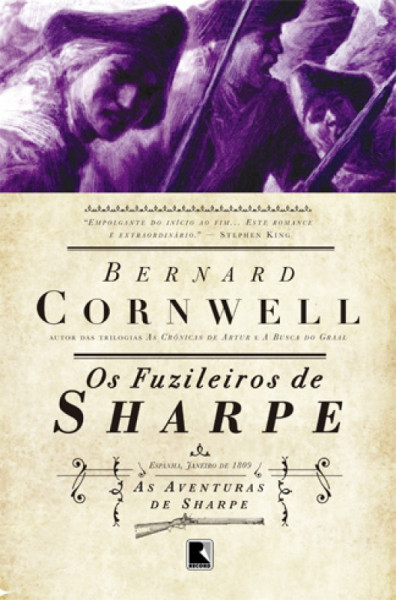 Capa de Os fuzileiros de Sharpe - Bernard Cornwell