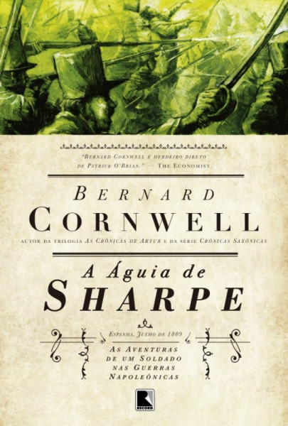 Capa de A águia de Sharpe - Bernard Cornwell