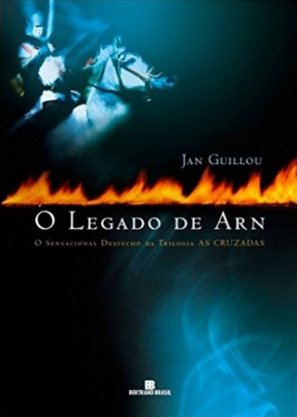 Capa de As Cruzadas - O Legado de Arn - Jan Guillou