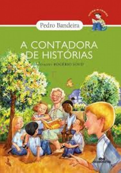 Capa de A contadora de histórias - Pedro Bandeira