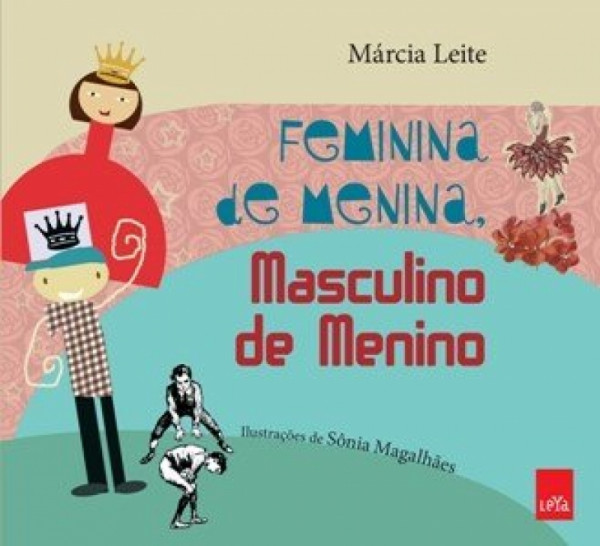 Capa de Feminina de menina, masculino de menino - Márcia Leite