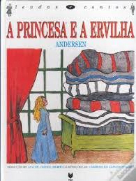 Capa de A princesa e a ervilha - Hans Christian  Andersen