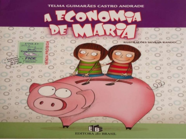 Capa de A economia de Maria - Telma Guimarães Castro Andrade