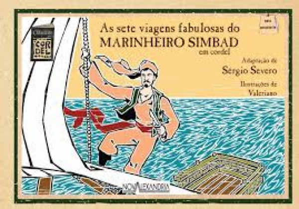 Capa de As sete viagens fabulosas do marinheiro Simbad - Sérgio Severo