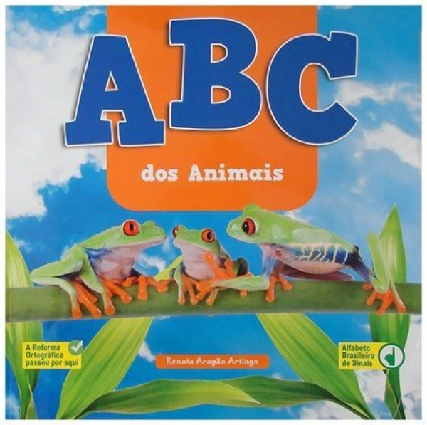 Capa de A B C dos animais - Renata Aragão