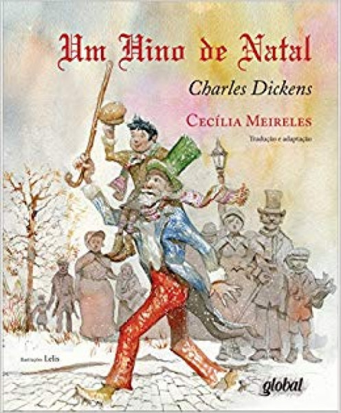 Capa de Um hino de natal - Charles Dickens