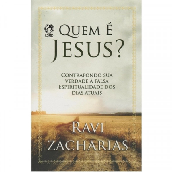 Capa de Quem é Jesus? - Ravi Zacharias
