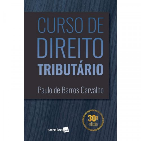 Capa de Curso de direito tributário - Paulo de Barros Carvalho