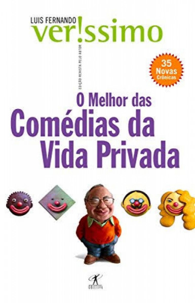 Capa de O melhor das comédias da vida privada - Luiz Fernando Veríssimo