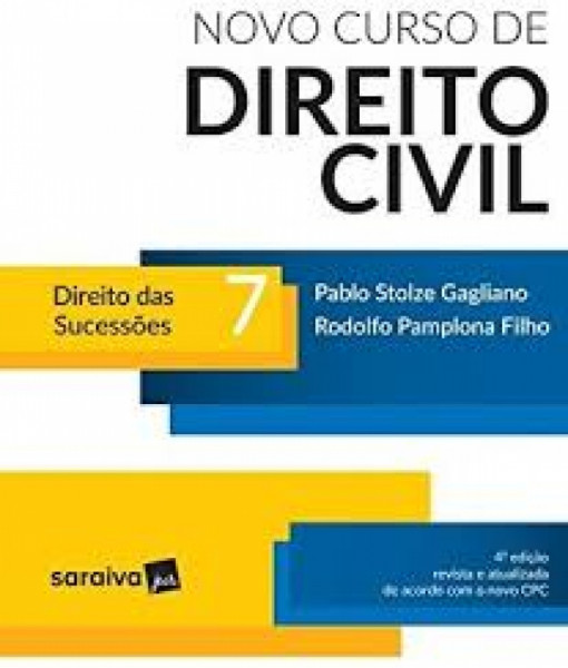 Capa de Novo curso de direito civil volume 7 - Pablo Stolze Gagliano; Rodolfo Pamplona Filho