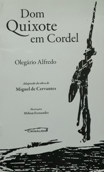 Capa de Dom Quixote em cordel - Olegário Alfredo