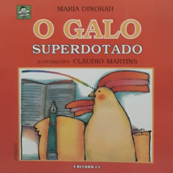 Capa de O Galo Superdotado - Maria Dinorah