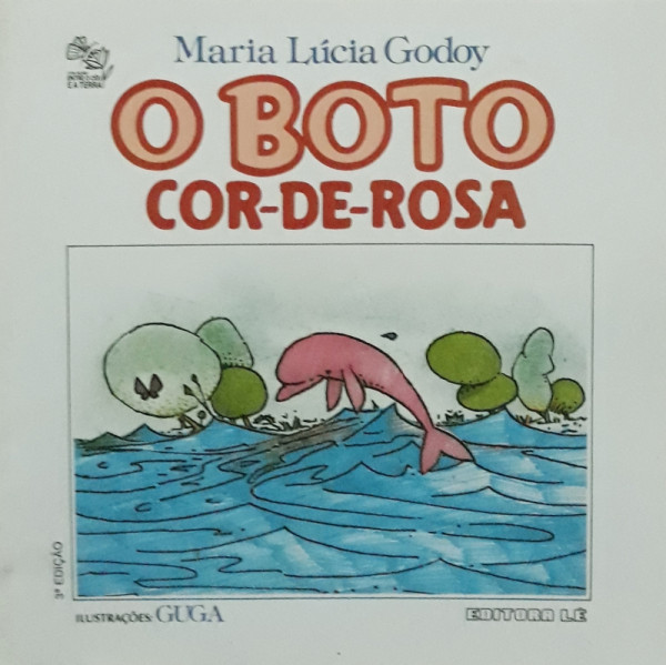 Capa de O boto cor-de-rosa - Maria Lúcia Godoy