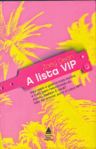 Capa de A lista VIP - Zoey Dean