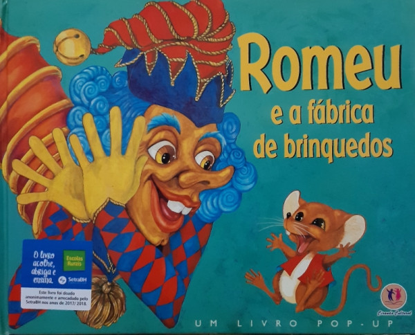 Capa de Romeu e a Fábrica de Brinquedos - Mavis Stucci Trad. Fábio Teixeira