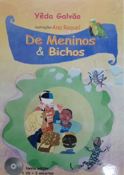 Capa de De Meninos e Bichos - Yêda Galvão