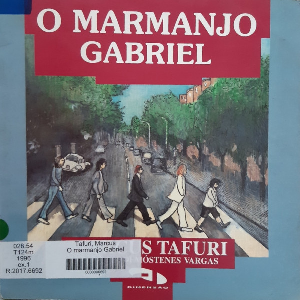 Capa de O Marmanjo Gabriel - Marcus Tafuri