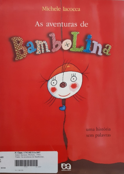 Capa de As aventuras de Bambolina - Michele Iacocca