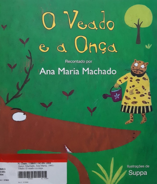Capa de O veado e a onça - Ana Maria Machado