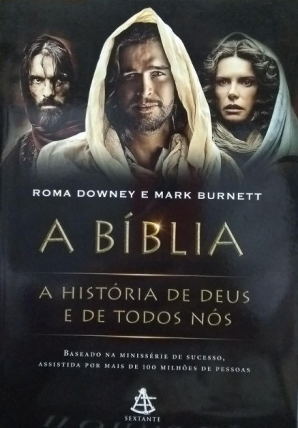 Capa de A Bíblia - Roma Downey e Mark Burnett