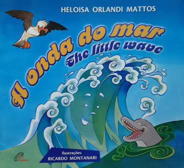 Capa de A Onda do Mar - Heloisa Orlandi Mattos