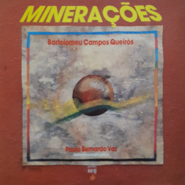 Capa de Minerações - Bartolomeu Campos de Queirós