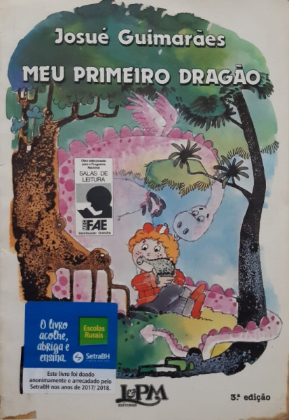 Capa de Meu primeiro dragão - Josué Guimarães