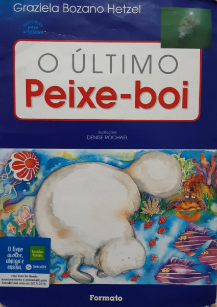 Capa de O último peixe boi - Graziela Bozano Hetzel