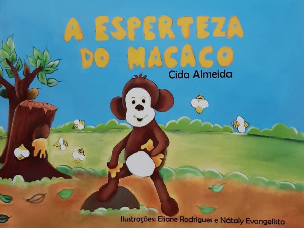 Capa de A Esperteza do Macaco - Cida Almeida