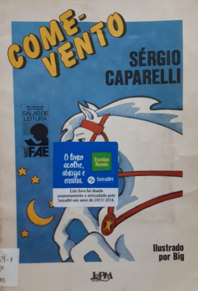 Capa de Come-Vento - Sérgio Caparelli