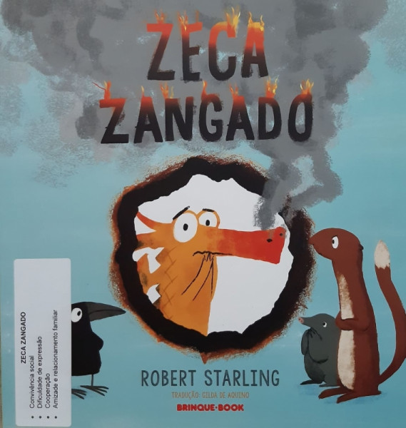 Capa de Zeca Zangado - Robert Starling