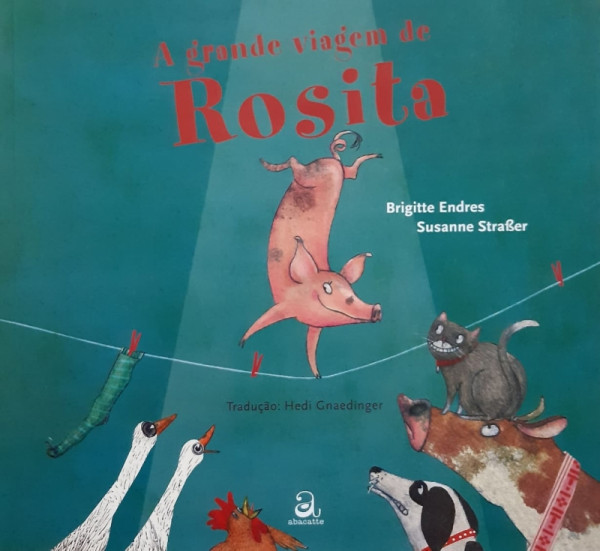 Capa de A Grande Viagem de Rosita - Brigitte Endres
