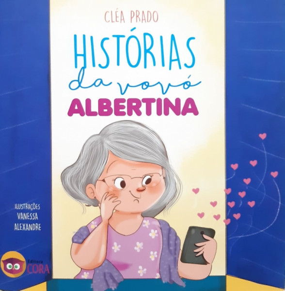 Capa de Histórias da Vovó Albertina - Cléa Prado