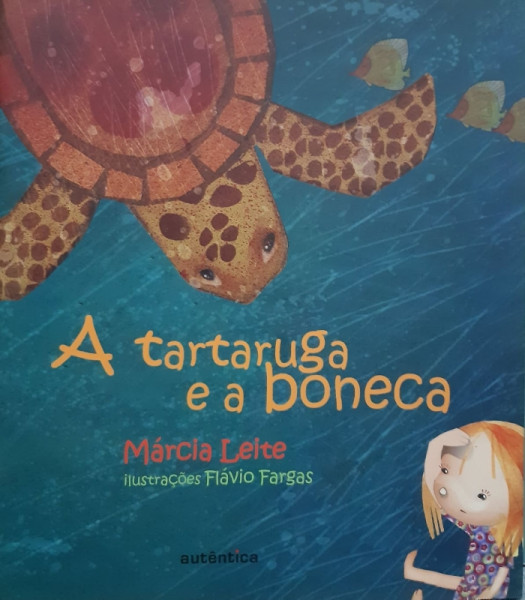 Capa de A tartaruga e a boneca - Márcia Leite