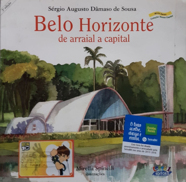 Capa de Belo Horizonte de Arraial a Capital - Sérgio Augusto Dâmso de Sousa
