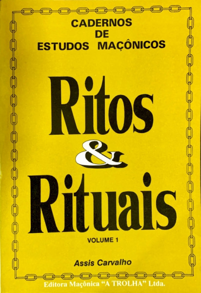Capa de Ritos e rituais volume 1 - Francisco de Assis Carvalho (Xico Trolha)
